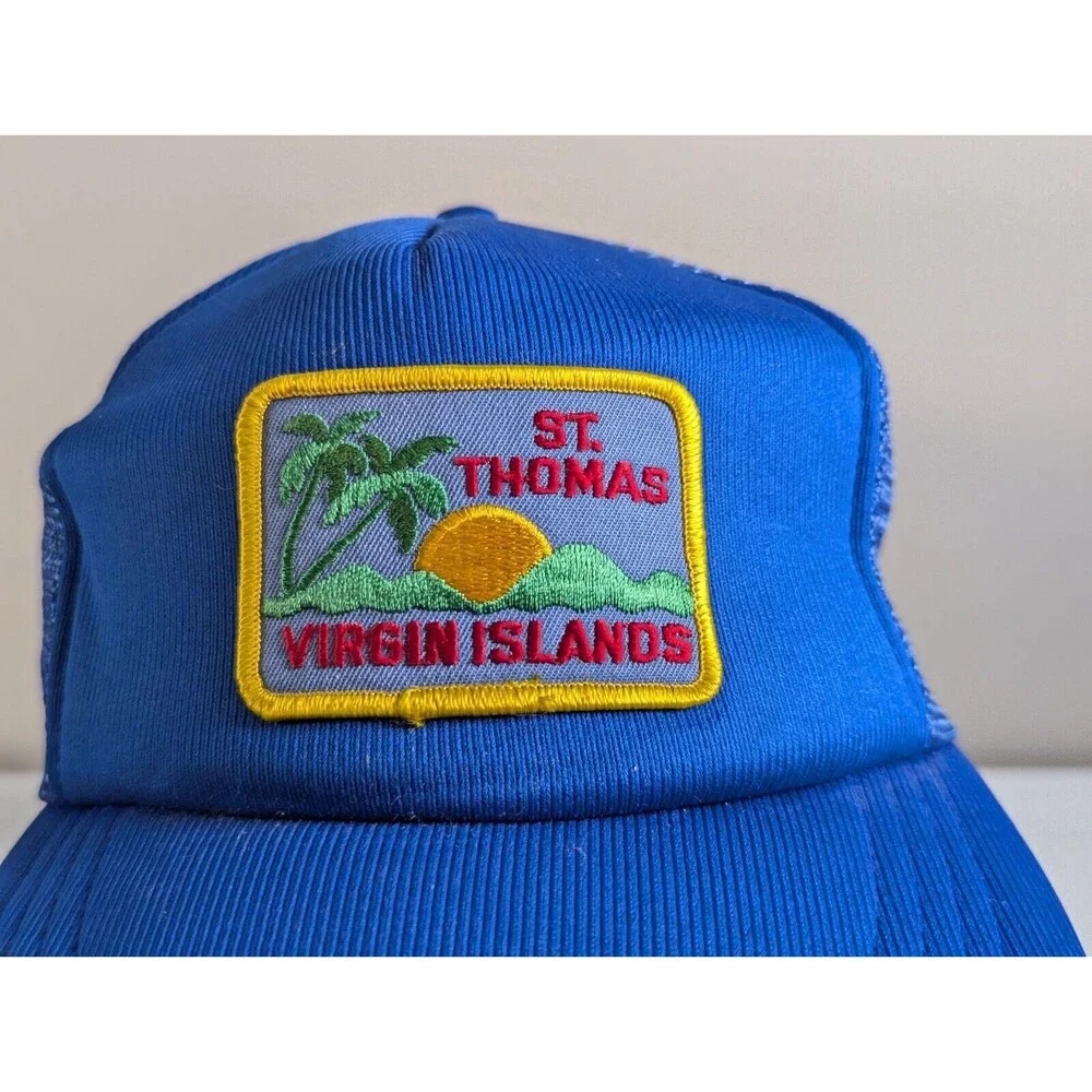 Vintage St. Thomas Virgin Islands Hat - Mesh Hat / Trucker Hat / Snapback / Cap